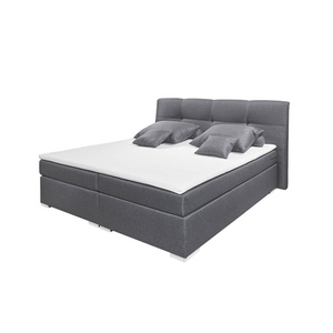 SPRING BED 180 x 200, POCKET SPRING CORE INCLUDING COMFORT T25 FOAM TOPPER , BY BLACK RED WHITE
