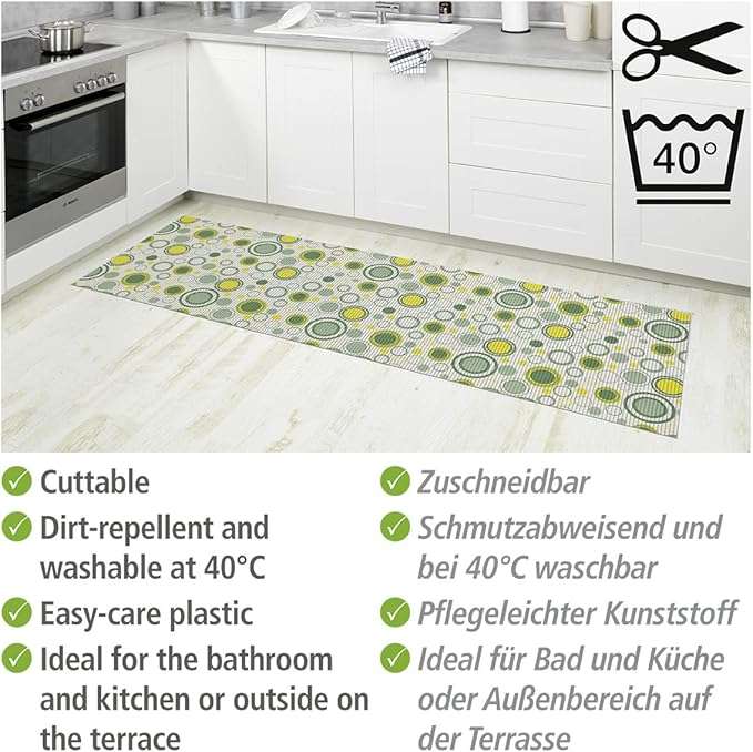 Wenko Soft Cuttable Retro Foam Mat