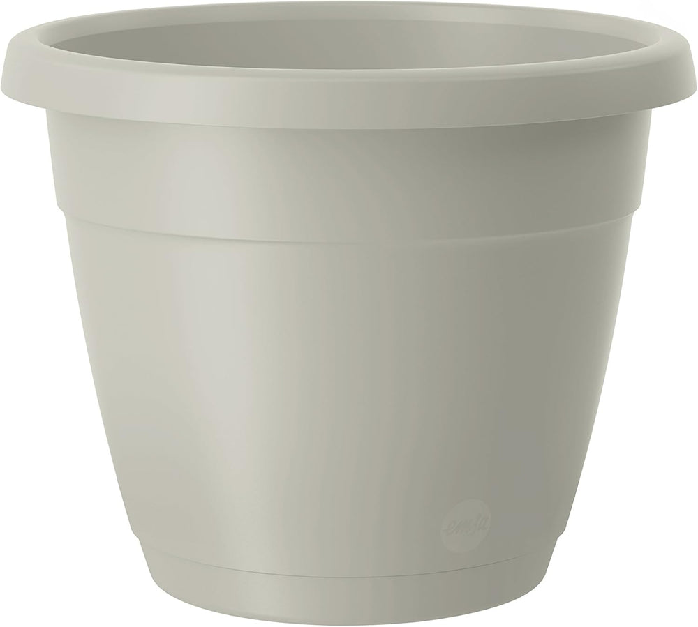 Poetic Emsa Flower Pot 517825, Column Shape, City, Silk Gray , 20 cm