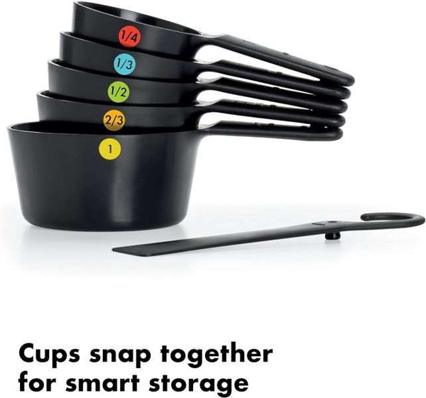 GG 6PCS Measuring CUP Black by OXO