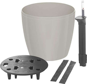 Poetic Emsa Flower Pot, Self Watering System, Ø 36cm, Silk Grey, CASA BRILLIANT, 517574