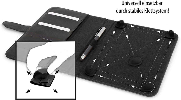 COOL BANANAS OldSchool Universal Tablet Case (Up to 10 Inch)
