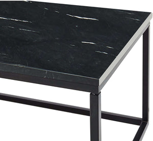 KENO Side Table Set of 2 Marble by Stella Trading