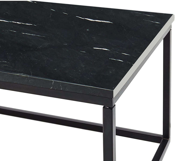 KENO Side Table Set of 2 Marble by Stella Trading