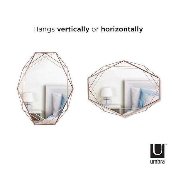 Umbra Prisma Wall Three-dimensional Wire Edge Mirror