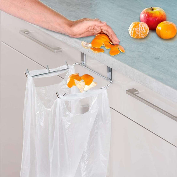 Wenko Metal Bin Bag Holder Shelf