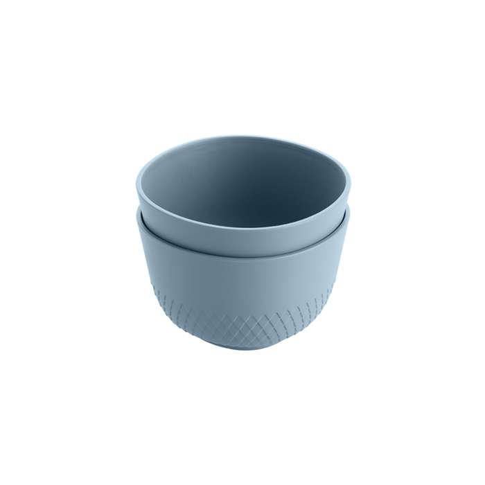 MOODS Set of 2 Blue Bowls 10 cm