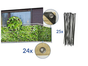 Wenko Weather Resistant Garden Balcony Cover