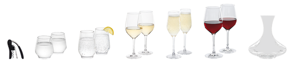 L'Atelier du Vin, Set of 2 Water Glasses 380 ml