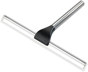 Wenko Turbo-Loc-stainless steel bath and shower squeegee Quadro