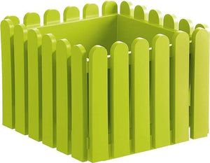 Emsa 514120 Landhaus Flower Pot for Garden, Polypropylene - Green
