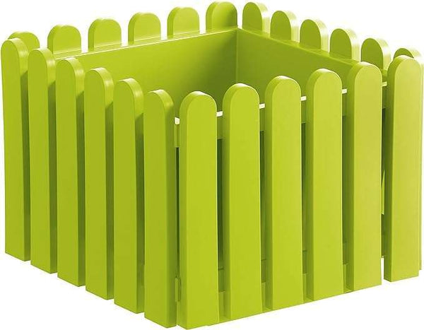 Emsa 514120 Landhaus Flower Pot for Garden, Polypropylene - Green