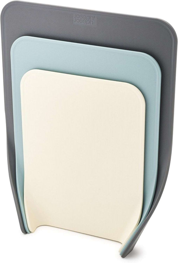 Nest Chop 3-piece Gray Cutting Board Set by Joseph Joseph