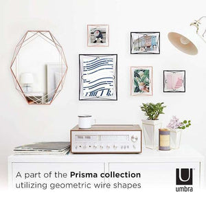 Umbra Prisma Wall Three-dimensional Wire Edge Mirror
