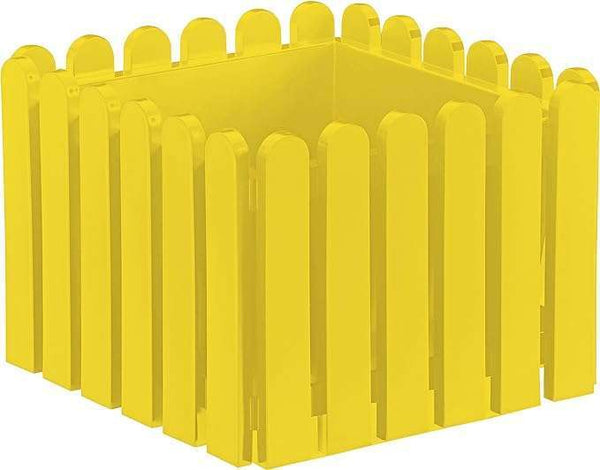 Emsa 514120 Landhaus Flower Pot for Garden, Polypropylene - Yellow