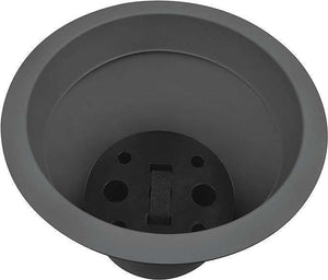 Emsa 514325 Balcony Flower Pot, Self-Watering System, 4 Liter, Granite - 25 CM