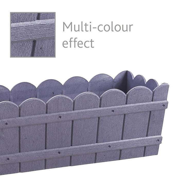 Emsa 515247 COUNTRY Window Box 50 x 17x 15 cm, lilac