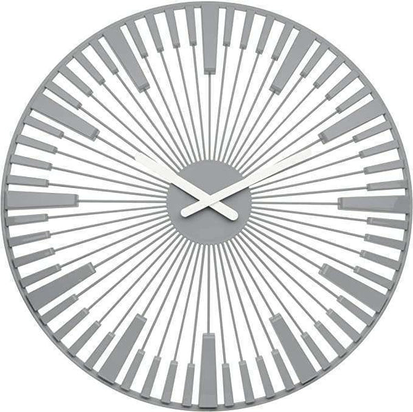 Koziol PIANO Wall Clock 45cm – 3D Sunburst Design