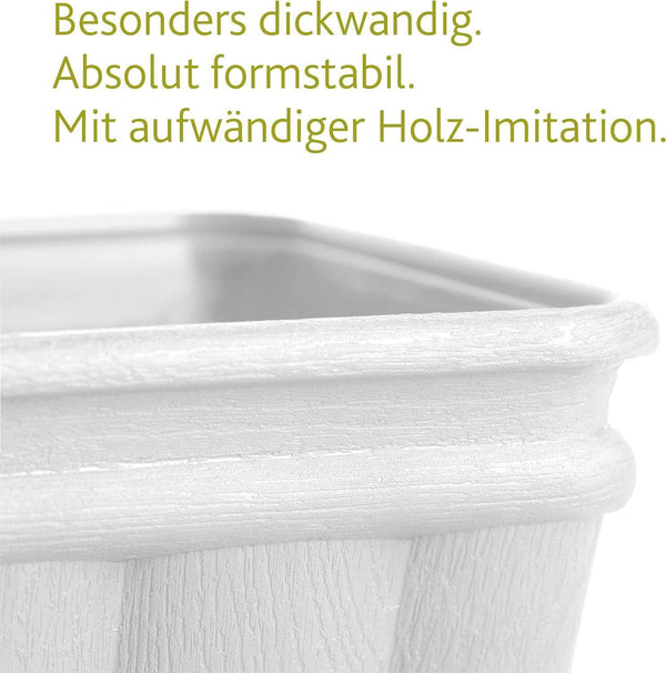 Poetic Emsa Balcony 959101200 Planter White 100 cm