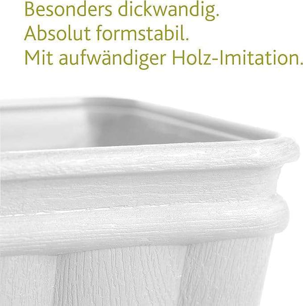 Poetic Emsa Balcony 959501200 Planter white 50 cm