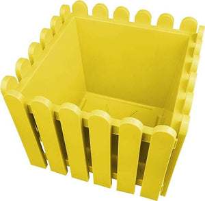 Emsa 514120 Landhaus Flower Pot for Garden, Polypropylene - Yellow