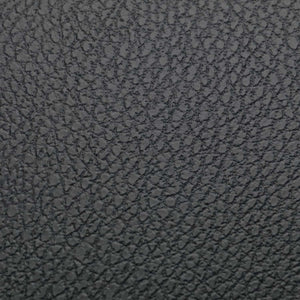 Wenko Toilet Seat Black – Soft Close MDF WC Seat with Leather Look Design