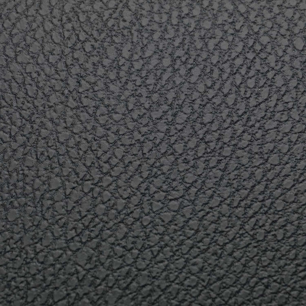 Wenko Toilet Seat Black – Soft Close MDF WC Seat with Leather Look Design