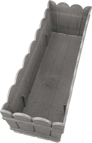 Emsa 515254 COUNTRY Window Box 50 x 17x 15 cm, grey