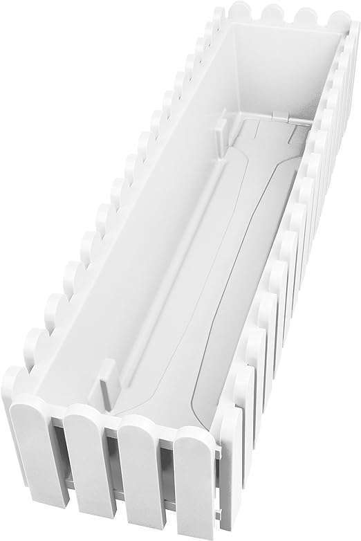 EMSA 956751200 Flower Pot - white -Made in Germany-75 cm