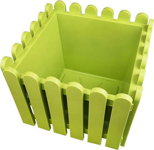 Emsa 514120 Landhaus Flower Pot for Garden, Polypropylene - Green