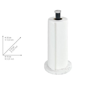 Wenko Marble-Look Kitchen Roll Holder