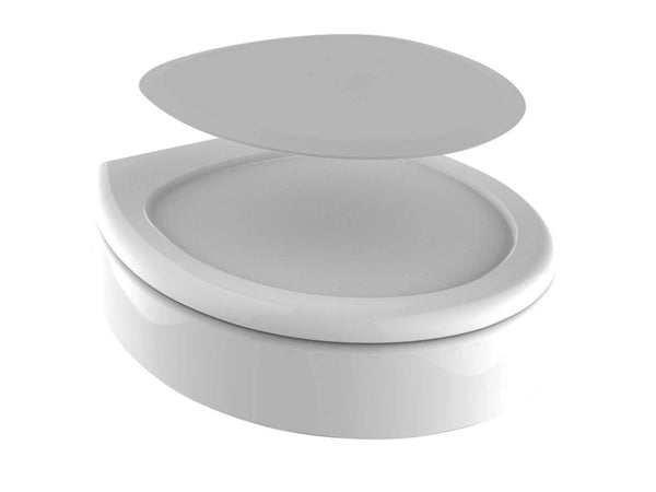 Wenko Antibacterial Duroplast WC Seat with Stable Fixing &amp; Modern Design