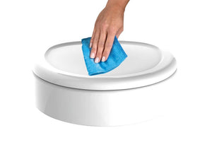 Wenko Antibacterial Duroplast WC Seat with Stable Fixing &amp; Modern Design