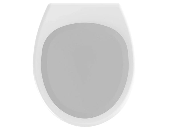 Wenko Antibacterial Duroplast WC Seat with Stable Fixing &amp; Modern Design