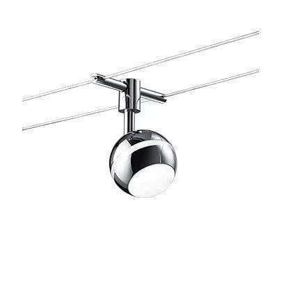 Trio Baloubet Chrome LED ceiling light