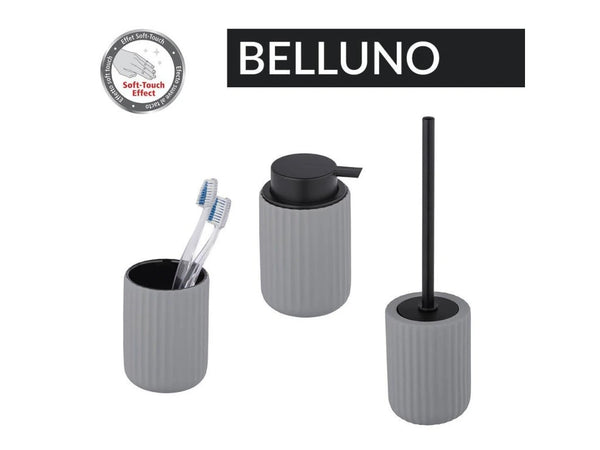 Wenko Ceramic soap dispenser Belluno, grey