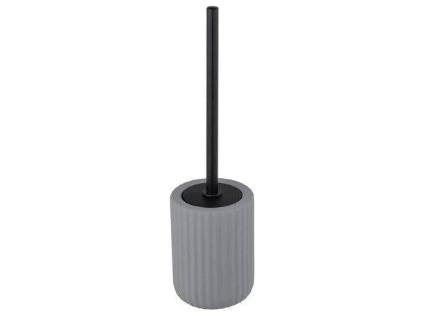 Wenko Belluno ceramic toilet set, grey