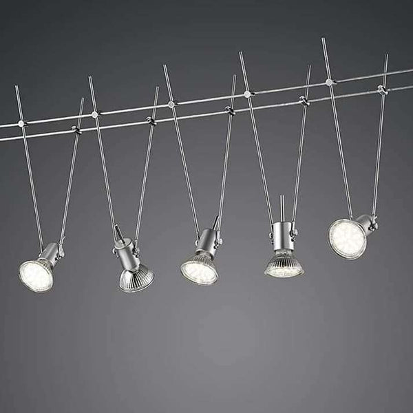 Trio Spotlights - Titanium-Colored