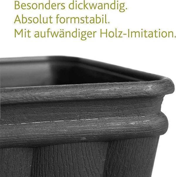 Poetic Balcony 506707 Planter Anthracite 50 cm