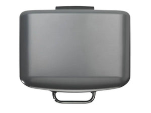 WENKO 30L Soft-Close Pedal Bin – in Silver or White