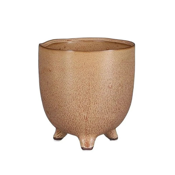 Mica Elly Pot Ceramic Brown Vase