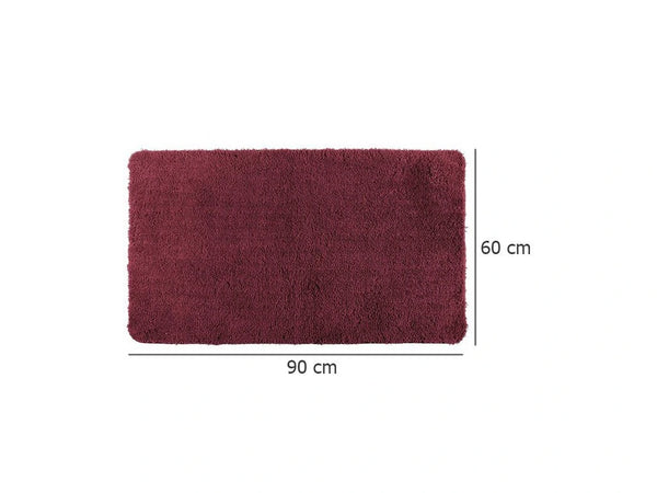 Wenko Melange Bath Mat Red
