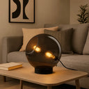 Nino Toula Large Modern Table Lamp in Black or Gold