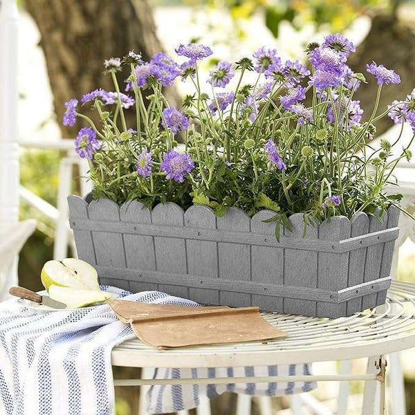 Emsa 515254 COUNTRY Window Box 50 x 17x 15 cm, grey