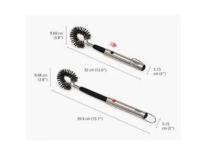 Joseph Joseph Grillout Heavy-Duty Ergonomic BBQ Grill Brush