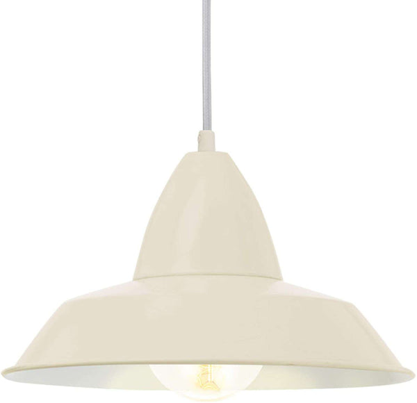 Eglo Auckland Ceiling Pendant Light - in Light Sand or Vintage Mint