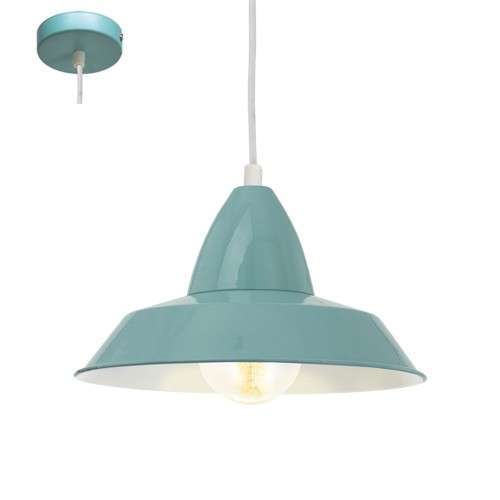 Eglo Auckland Ceiling Pendant Light - in Light Sand or Vintage Mint