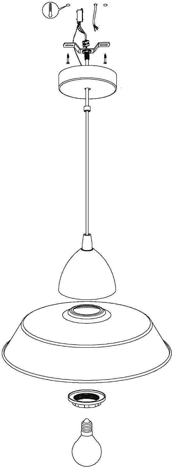 Eglo Auckland Ceiling Pendant Light - in Light Sand or Vintage Mint