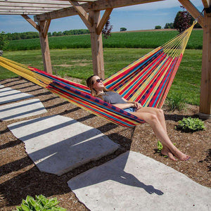 Brazilian Style Cotton Hammock - Double