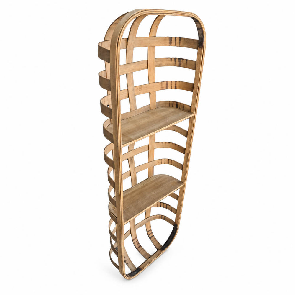 Bamboo Wall Shelf by Mattz
